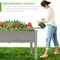 Best Choice Products 34x18x30in Raised Garden Bed, Elevated Wood Planter Box for Kids, Patio w/ Bed Liner